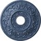 Ekena Millwork Valletta Ceiling Medallion (Fits Canopies up to 3 1/2"), 18"OD x 3 1/2"ID x 1"P, Americana Crackle CM18VLAMC - alternate 1